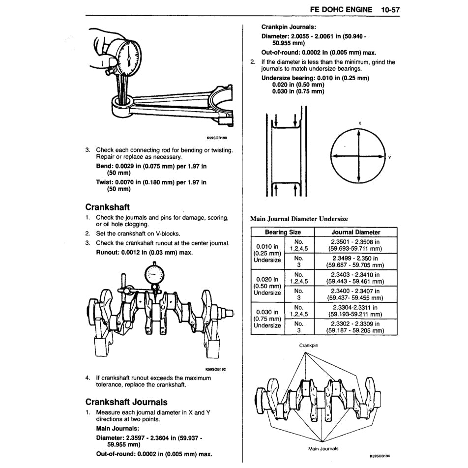Kia SPORTAGE JA/NB 1996-2004 Full Manual Set – Repair & Maintenance Manual - page 7