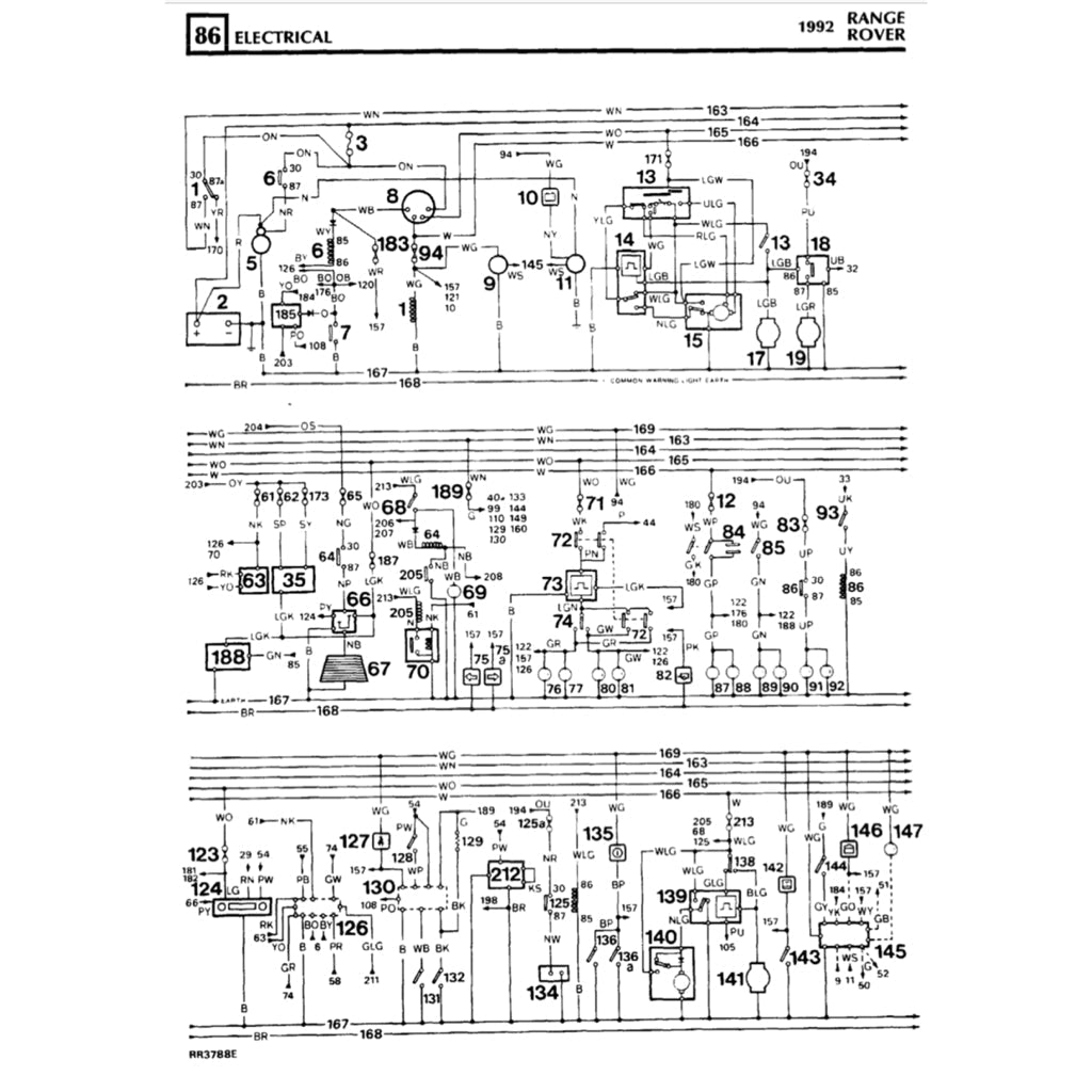 RANGE Rover CLASSIC 1987-1994 Full Manual Set – Repair & Maintenance Manual - page 8