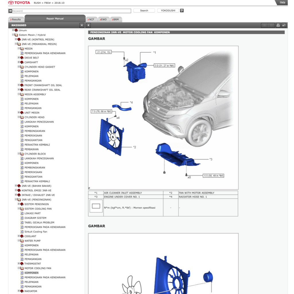 Toyota RUSH 2017-2023 Full Manual Set – Online Repair & Maintenance Manual - page 4