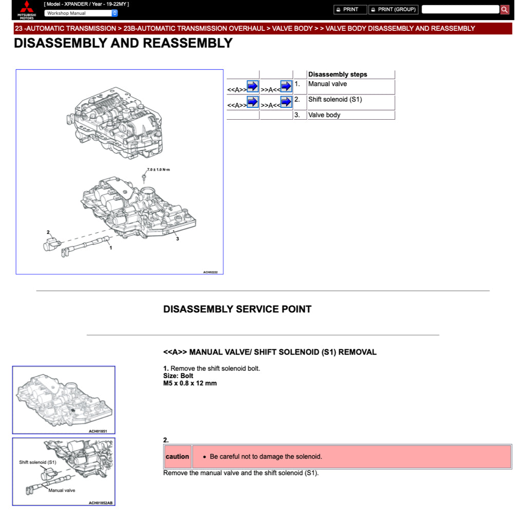 Mitsubishi XPANDER NC 2019-2023 Full Manual Set – Repair & Maintenance Manual - page 6