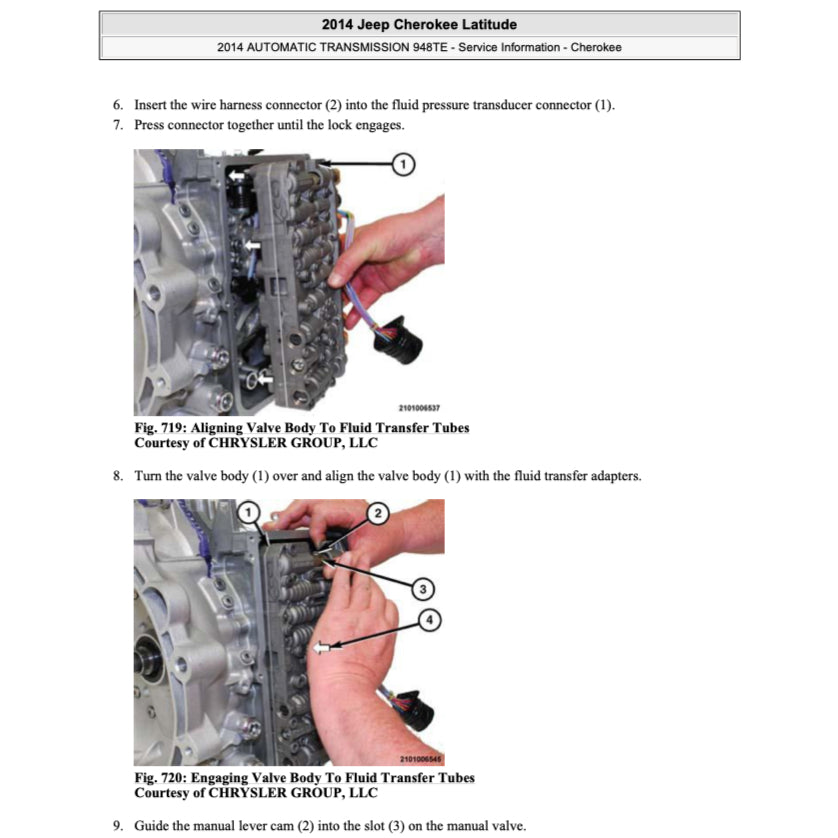 Jeep CHEROKEE KL 2014-2023 Full Manual Set – Repair & Maintenance Manual - page 8
