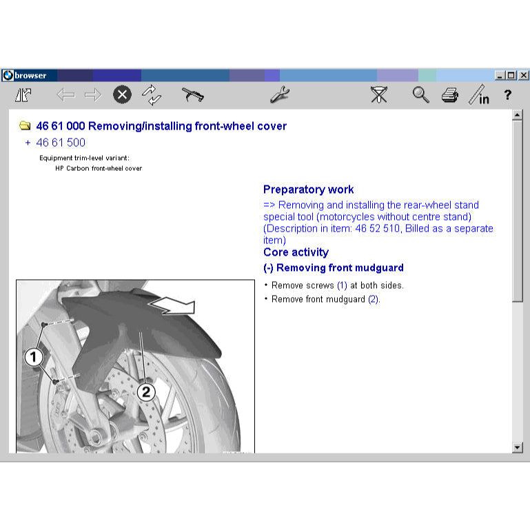 BMW S1000RR K46 MK3 2012-2014 Full Manual Set – Repair & Maintenance Manual and User Handbook - page 3