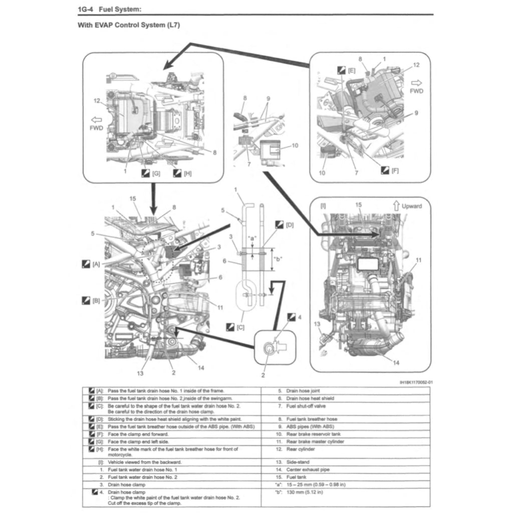 Suzuki SV650 SV650/A/XA "L7-L9" 2017-2023 Full Manual Set – Repair & Maintenance Manual and Spare Parts Catalog and User Handbook - page 8