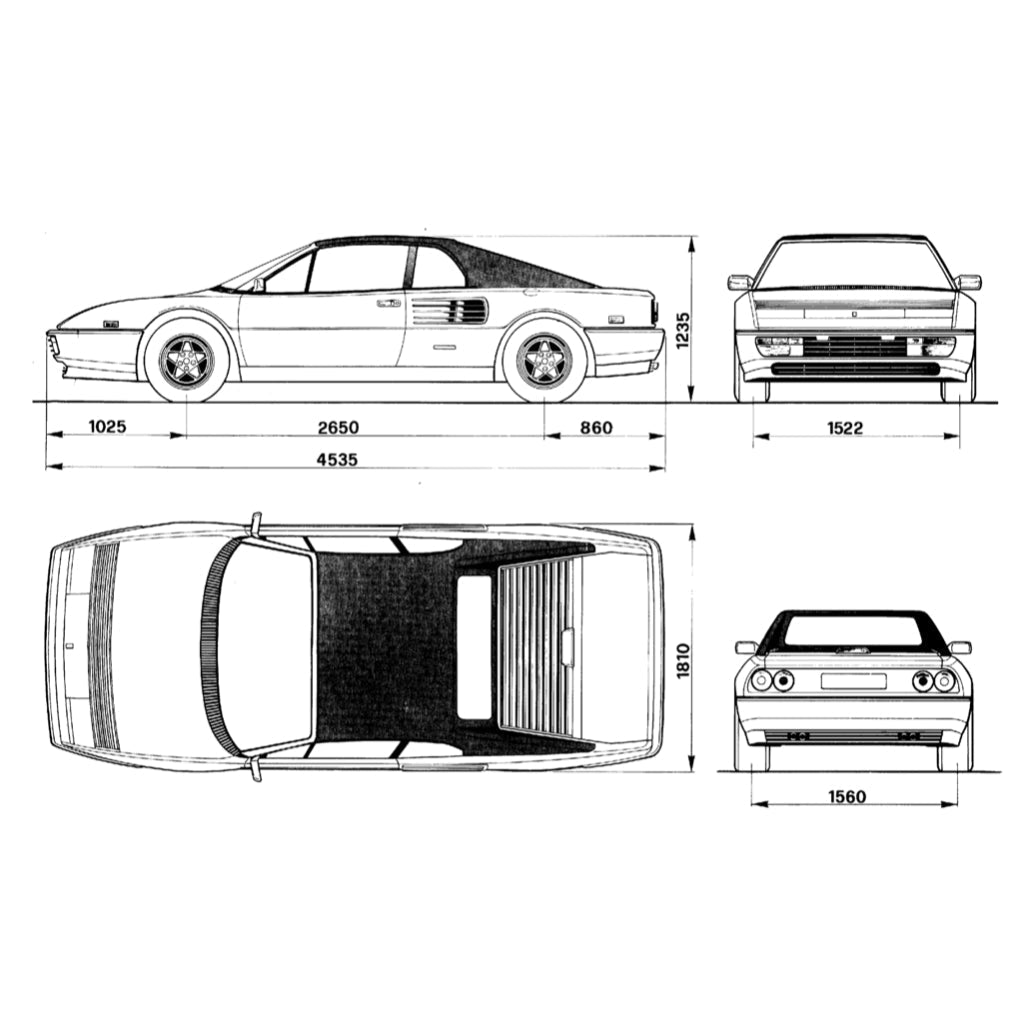 Ferrari MONDIAL T F108 1989-1993 Full Manual Set – Service Workshop Manual and Spare Parts Catalog - page 2