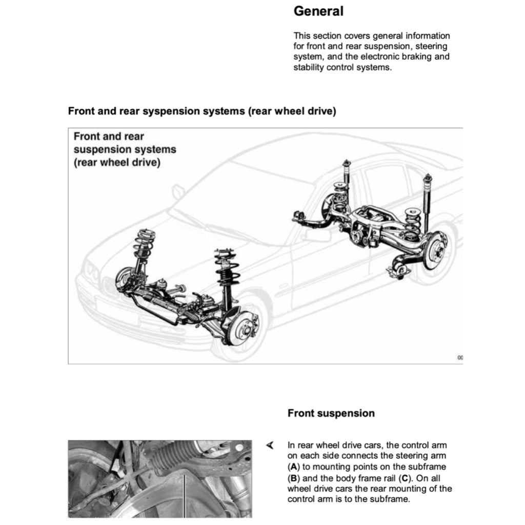 BMW 3 Series E46 1998-2006 Full Manual Set – Workshop Repair & Maintenance Manual - page 8