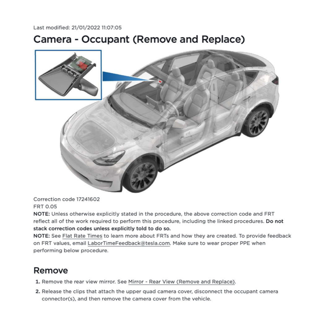 Tesla MODEL Y 2020+ Full Manual Set – Repair & Maintenance Manual - page 2