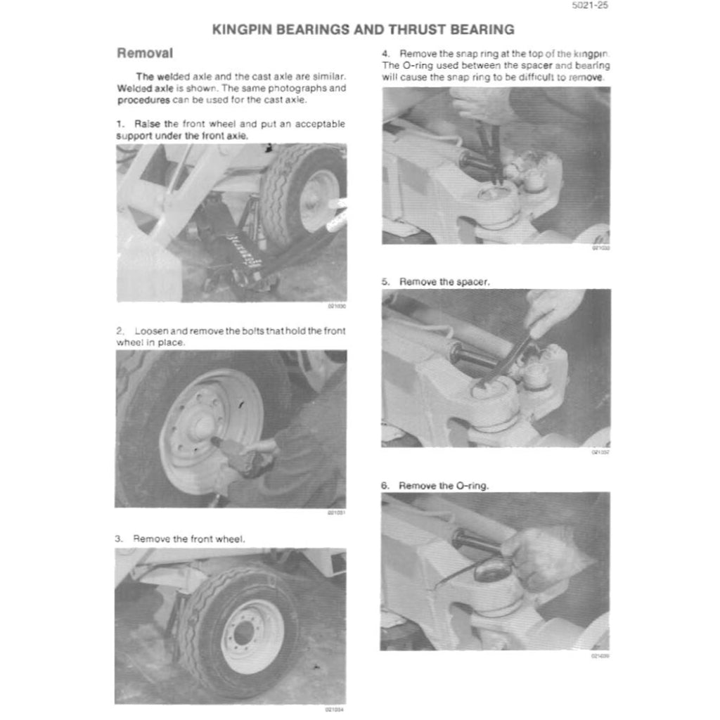 Case 580E 580SE Loader BACKOE Workshop Repair Manualand Parts Book - page 9