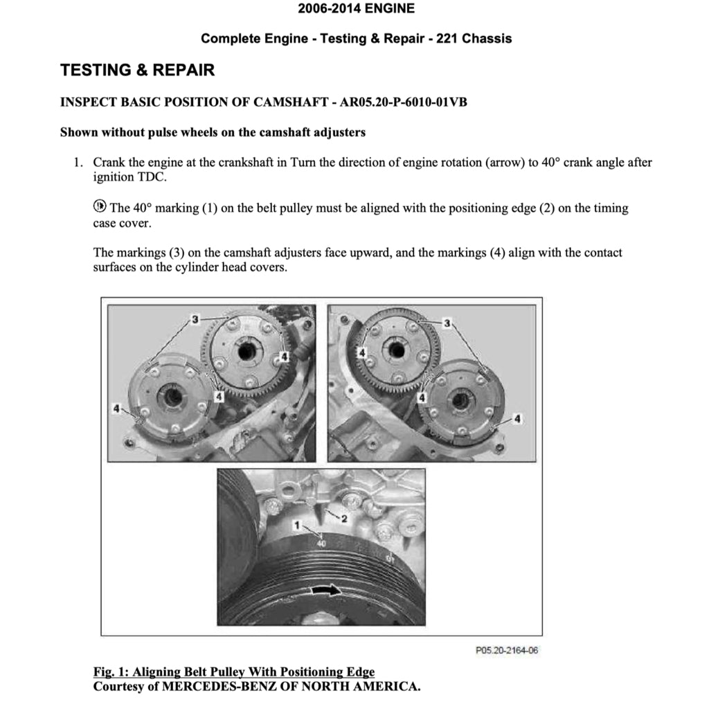 Mercedes-Benz W221 2006-2013 Full Manual Set – Repair & Maintenance Manual - page 3