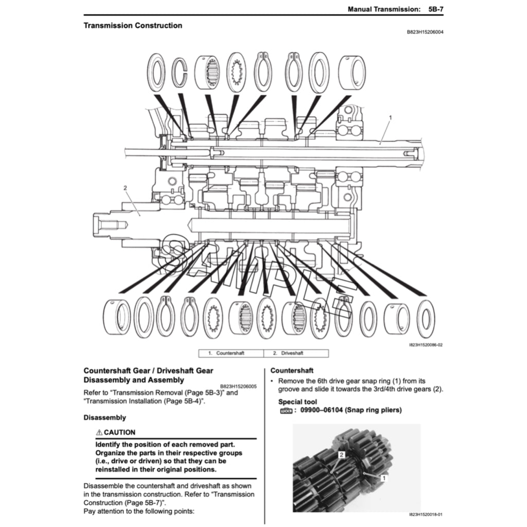 Suzuki GSX1300BK/A B-KING 2008+ Full Manual Set – Repair & Maintenance Manual and User Handbook - page 3