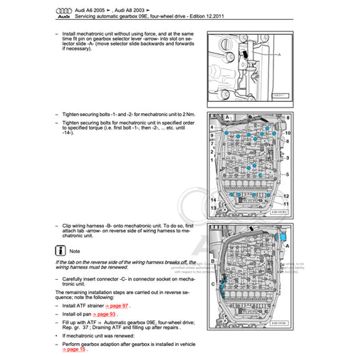 Audi A8 D3/4E 2002-2010 Full Manual Set – Repair & Maintenance Manual - page 2