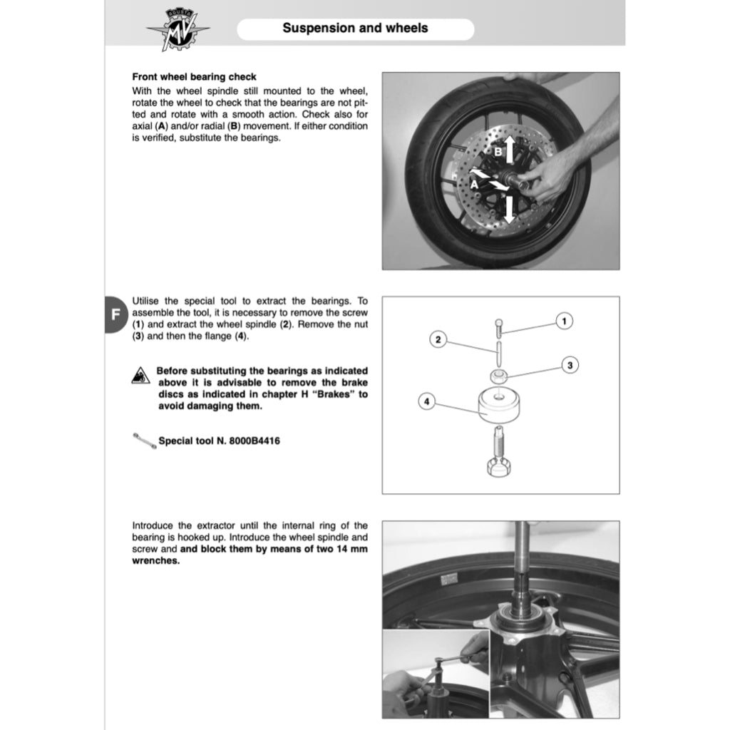 MV Agusta F3 675 2012-2021 Full Manual Set – Repair & Maintenance Manual and Spare Parts Catalog andUser Handbook - page 4