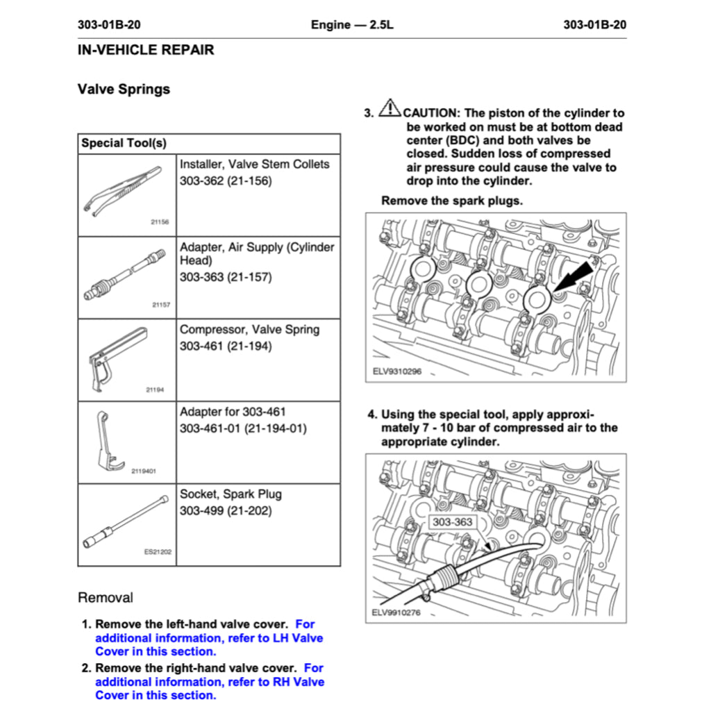Ford MONDEO MK3 2000-2007 Full Manual Set – Repair & Maintenance Manual - page 6