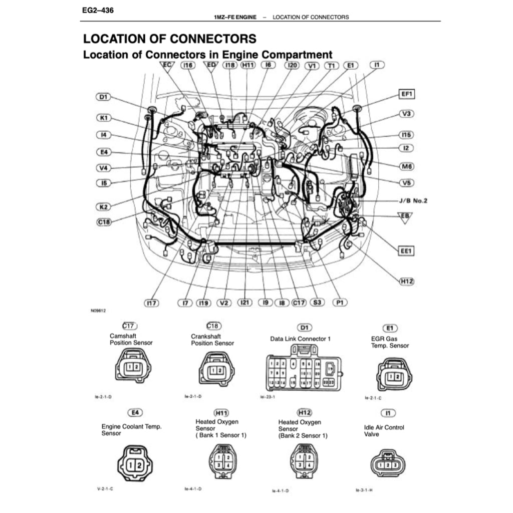 Toyota Engine 1MZ-FE Service Repair Workshop Manual - page 4