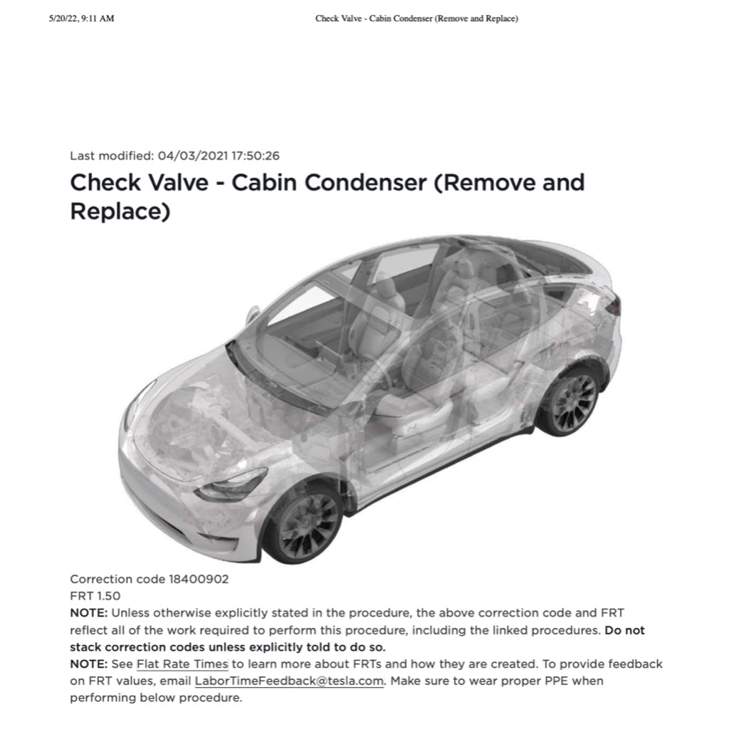 Tesla MODEL Y 2020+ Full Manual Set – Repair & Maintenance Manual - page 3