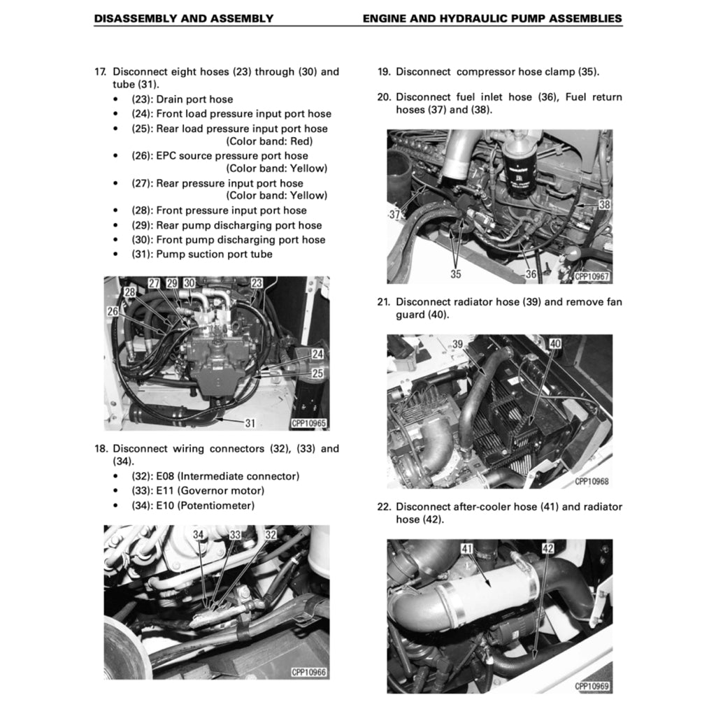 KOMATSU PC300LC-6-7-8 / PC350LC-6-7-8 Excavator Workshop Repair Manual - page 10