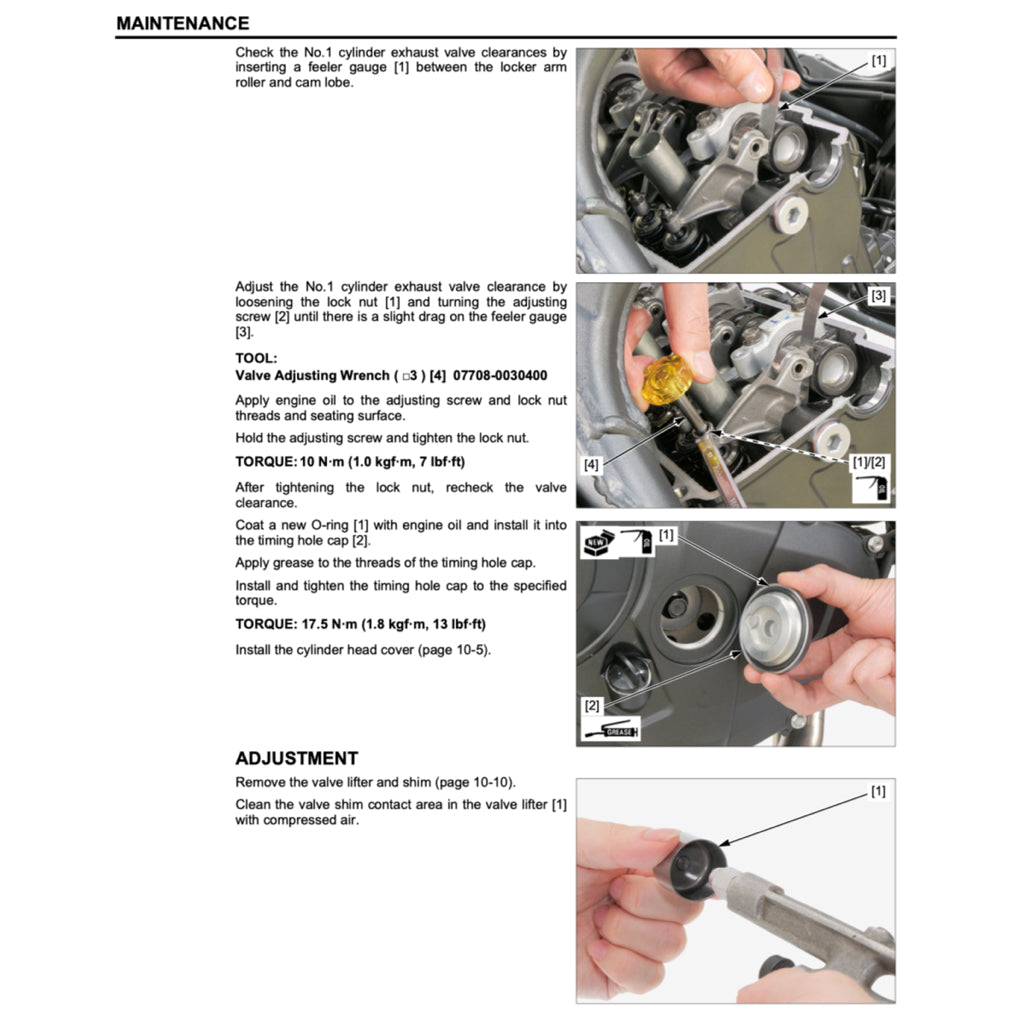 Honda CB750 HORNET 2023+ Full Manual Set – Repair & Maintenance Manual and Spare Parts Catalog andUser Handbook - page 5
