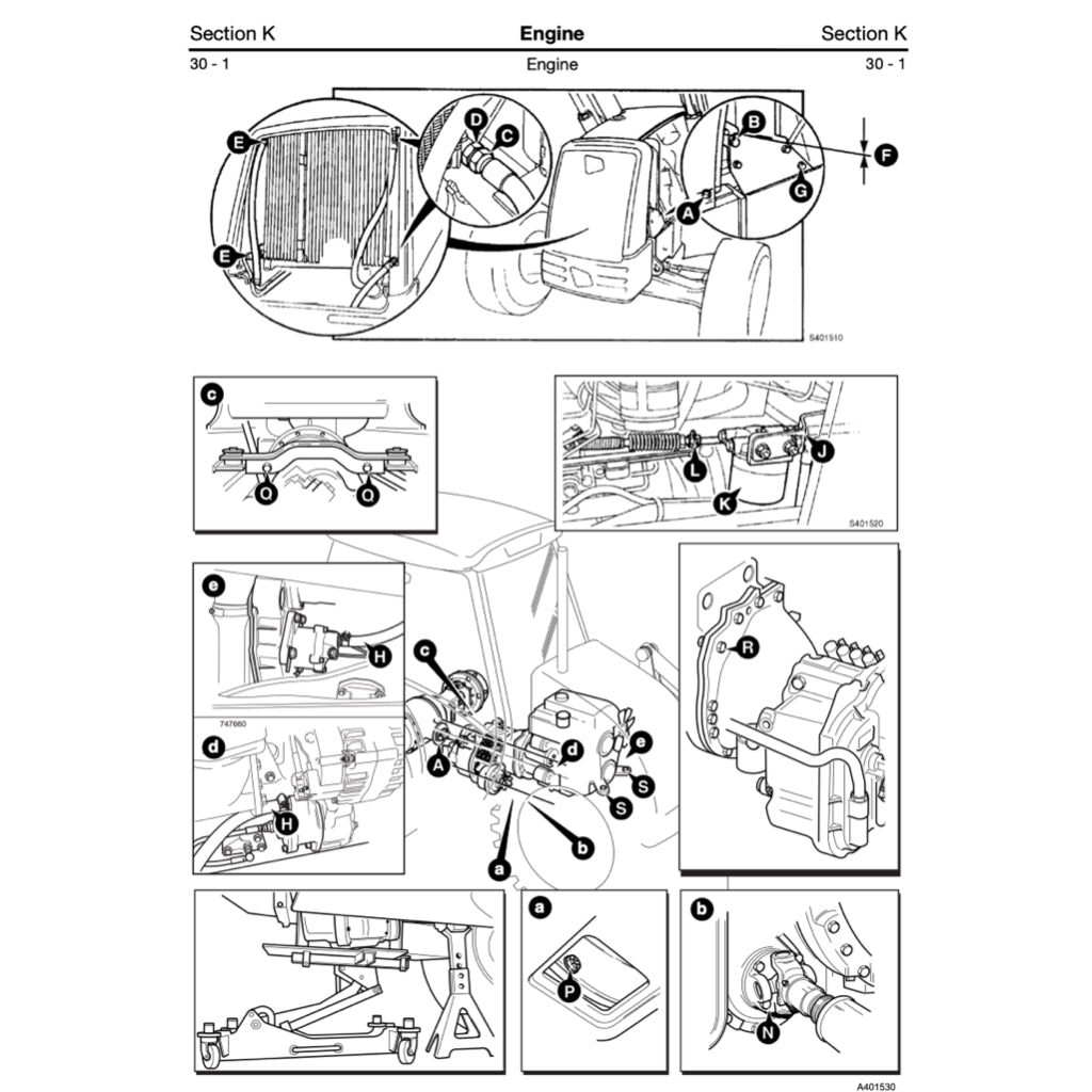 JCB BACKHOE LOADERS 3CX 4CX 214e 214 215 217 Workshop Repair Manual - page 3