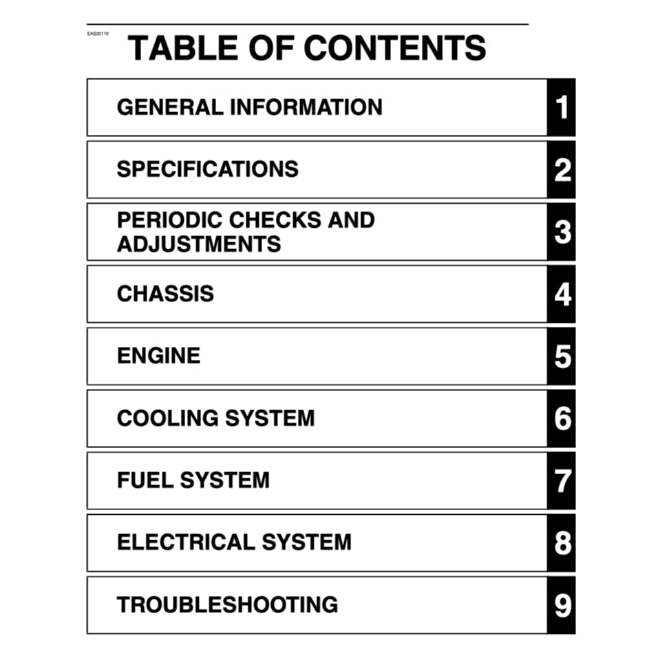X-MAX Yamaha XMAX 125/250 YP125R/250R 2010-2013 Full Manual Set – Repair & Maintenance Manual and User Handbook - page 2