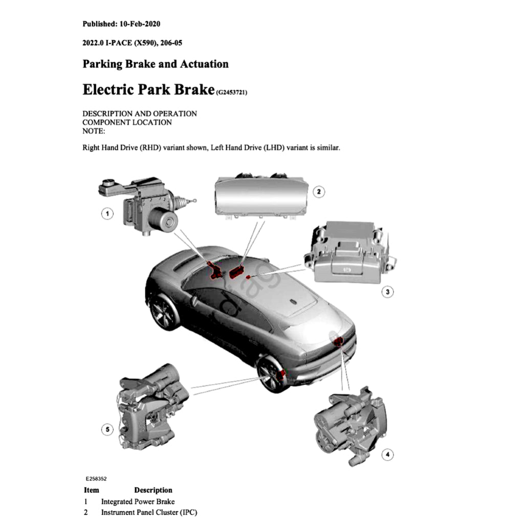Jaguar I-PACE EV400 X590 2018+ Full Manual Set – Repair & Maintenance Manual - page 3