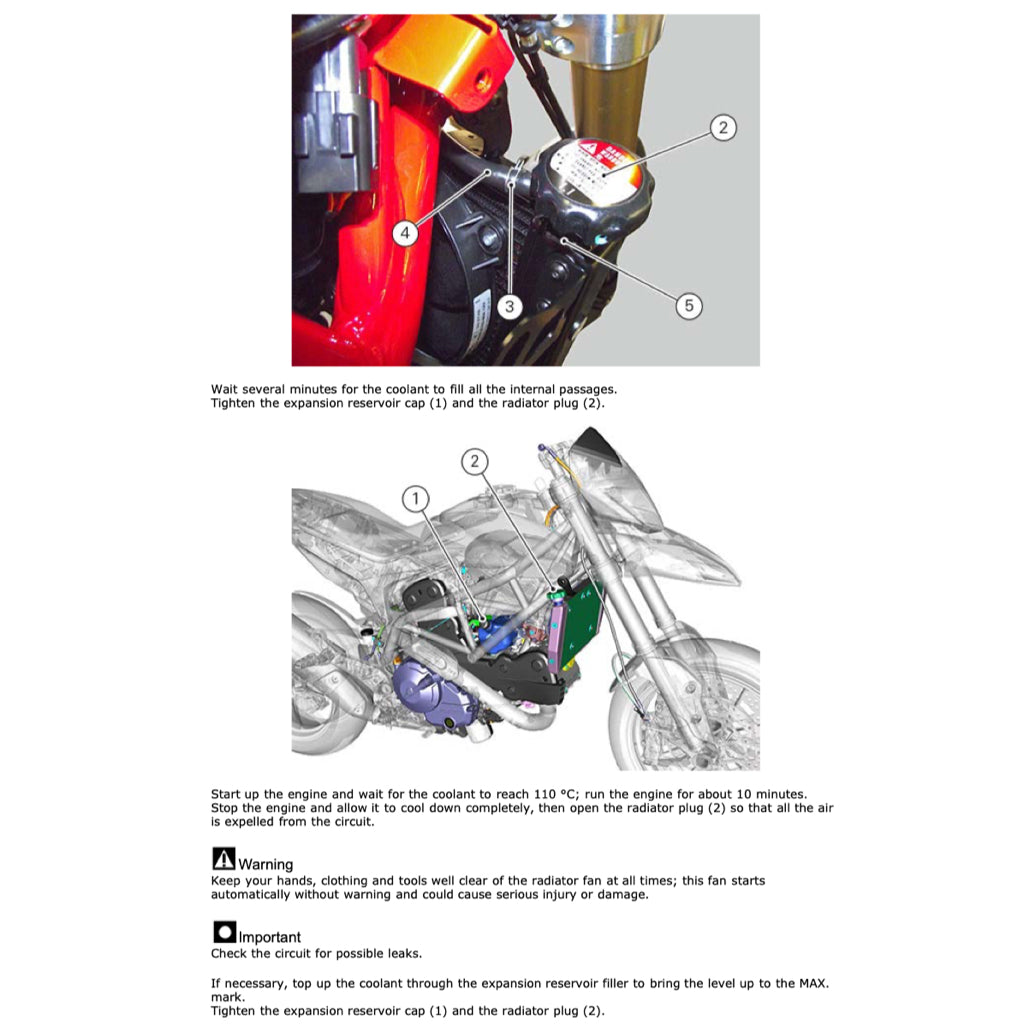 Ducati HYPERSTRADA 821 2013-2017 Full Manual Set – Repair & Maintenance Manual and Spare Parts Catalog and User Handbook - page 4