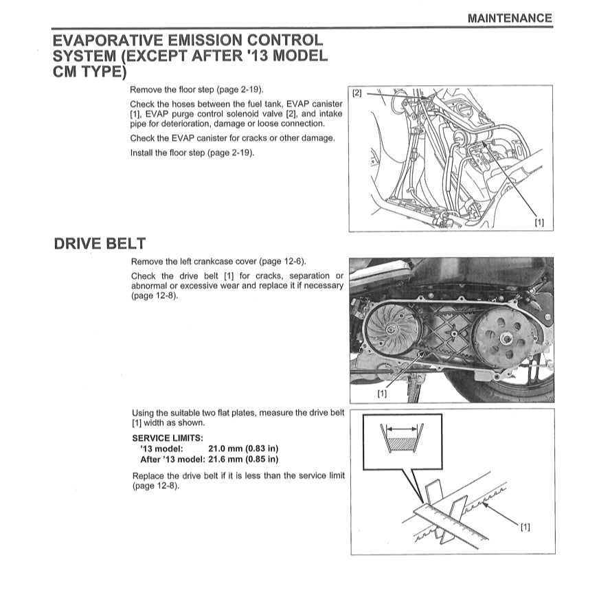 Honda PCX150 V2 2013-2018 Full Manual Set – Repair & Maintenance Manual and Spare Parts Catalog - page 5