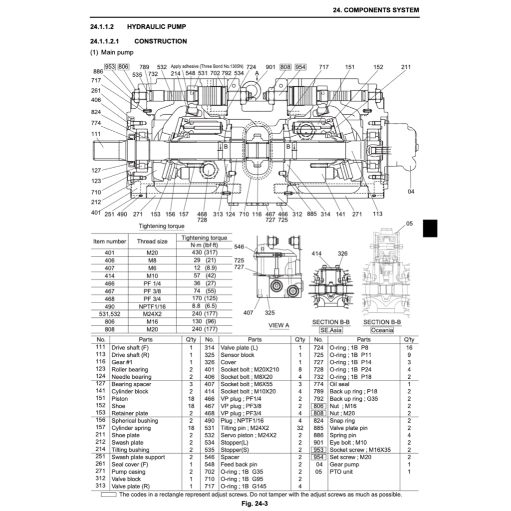KOBELCO Excavator Workshop Repair Manual - SK75 / SK 125 / SK135 / SK200 / SK210 / SK235 / SK 330 / SK 350 - page 3