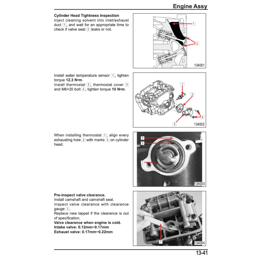 CFMoto 300SR 2020+ Full Manual Set – Repair & Maintenance Manual and Spare Parts CatalogandUser Handbook - page 6