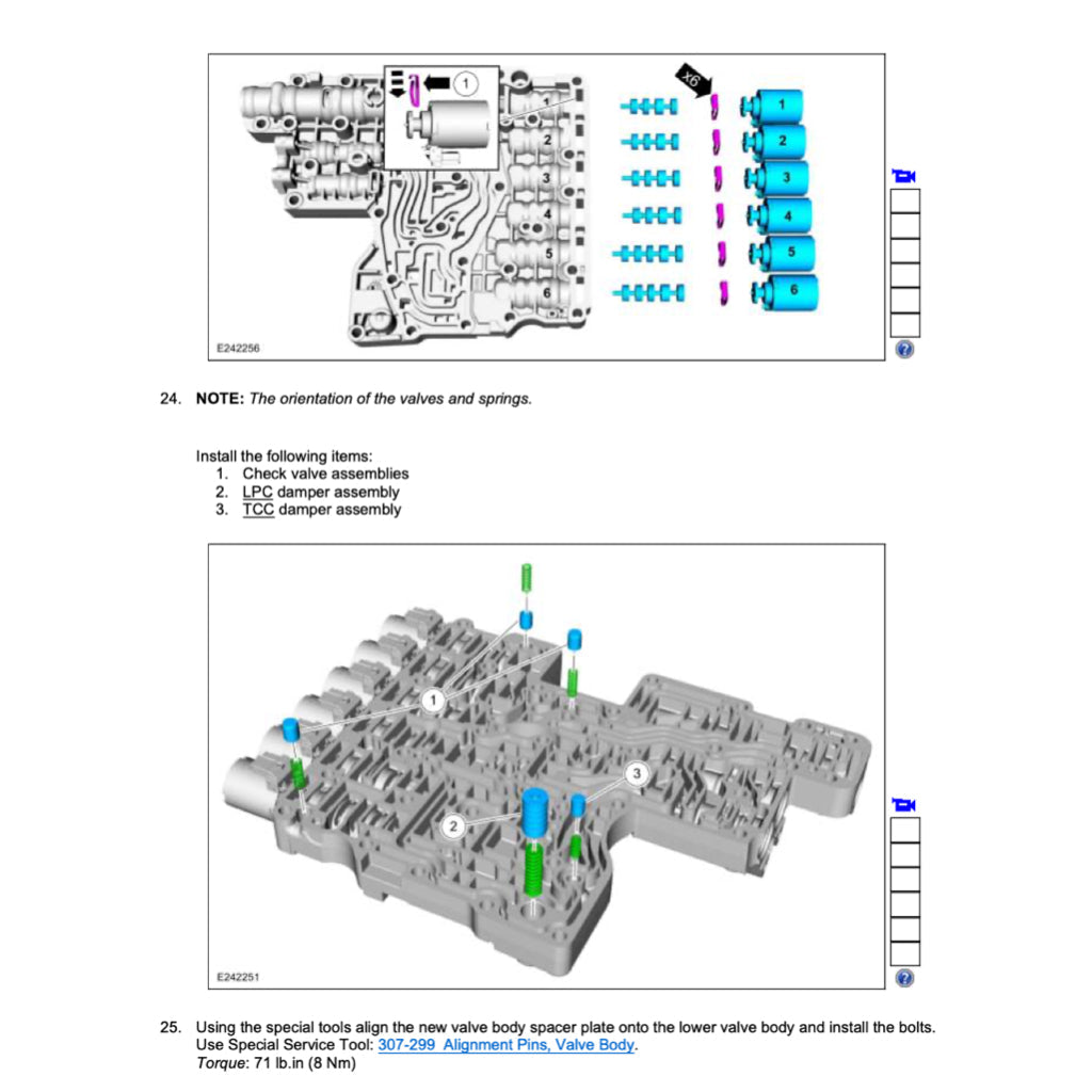 Ford RANGER T6.2 P703 2022+ Full Manual Set – Repair & Maintenance Manual - page 6