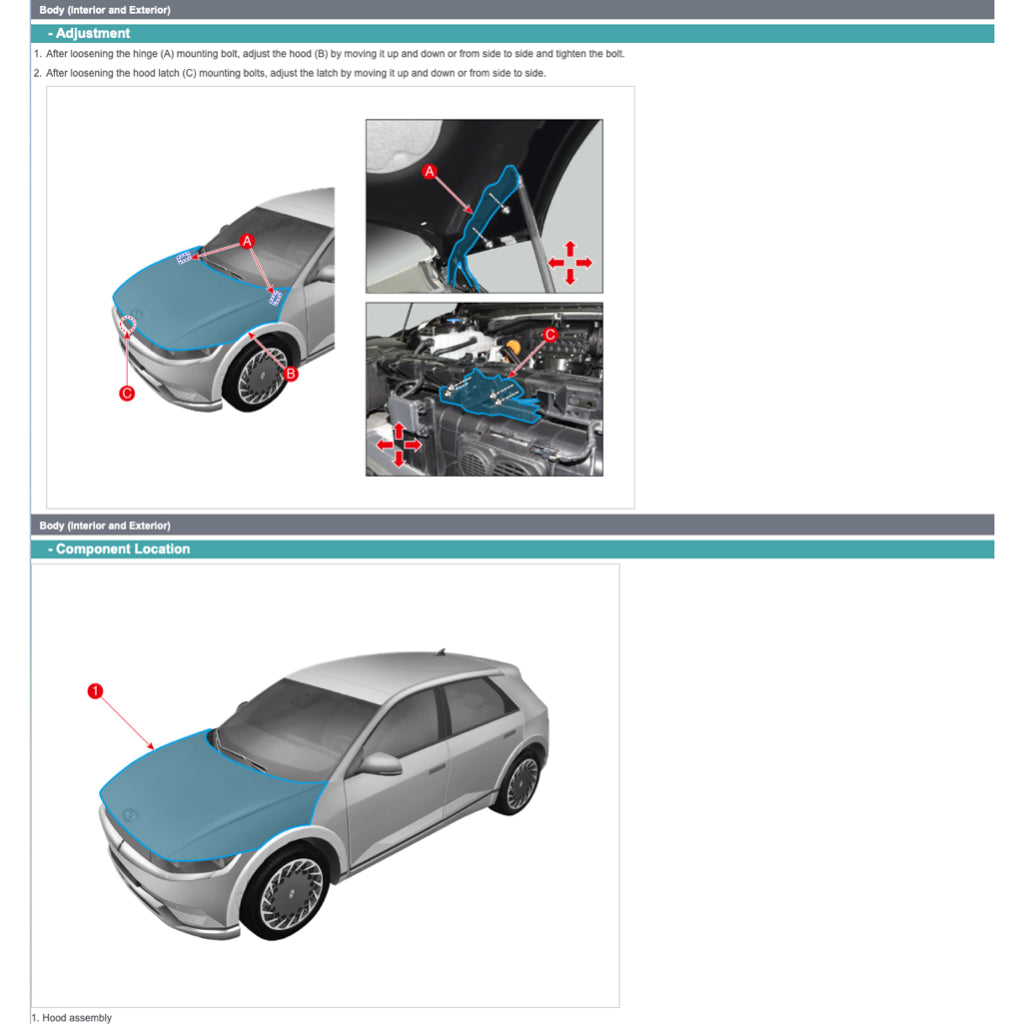 Hyundai IONIQ5 IONIQ 5 NE EV 2022-2023 Full Manual Set – Repair & Maintenance Manual - page 7