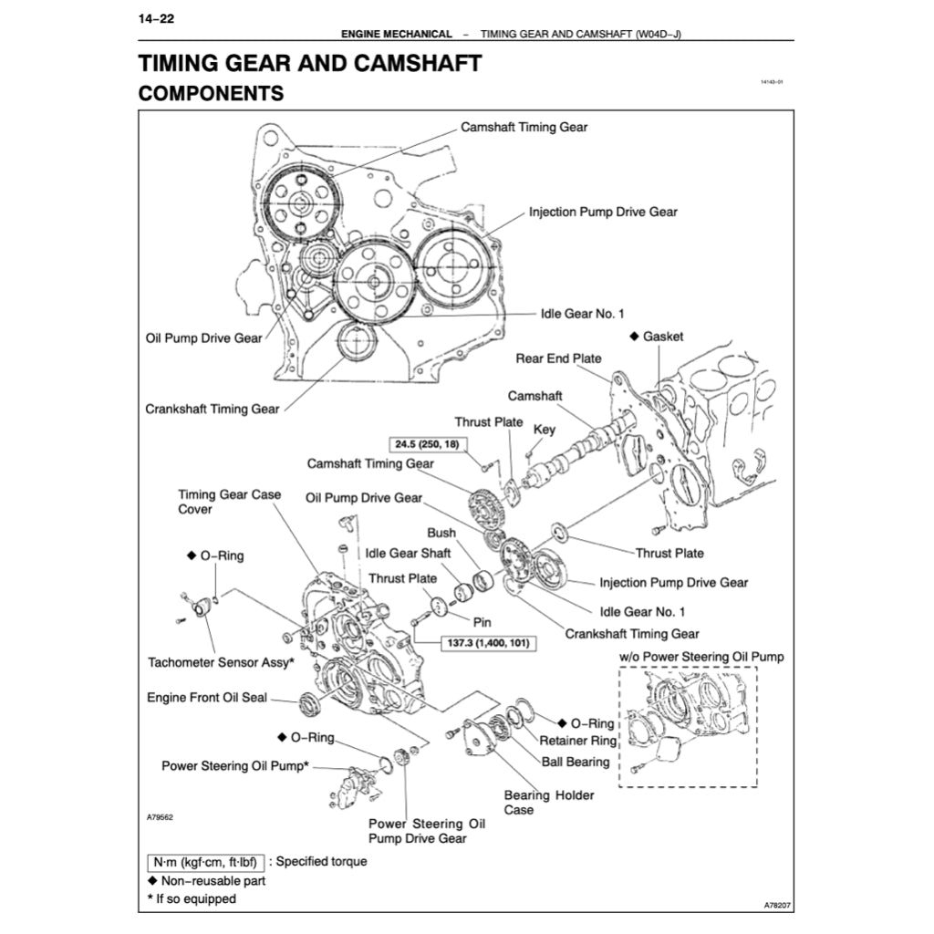 HINO Engine W04D-J Workshop Service Repair Manual - page 3