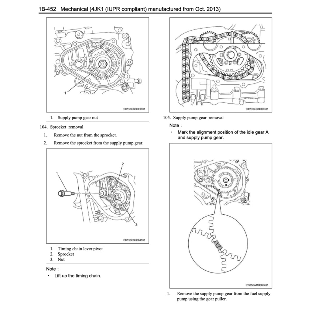 Isuzu D-MAX TFR / TFS 2012-2020 Full Manual Set – Repair & Maintenance Manual - page 4