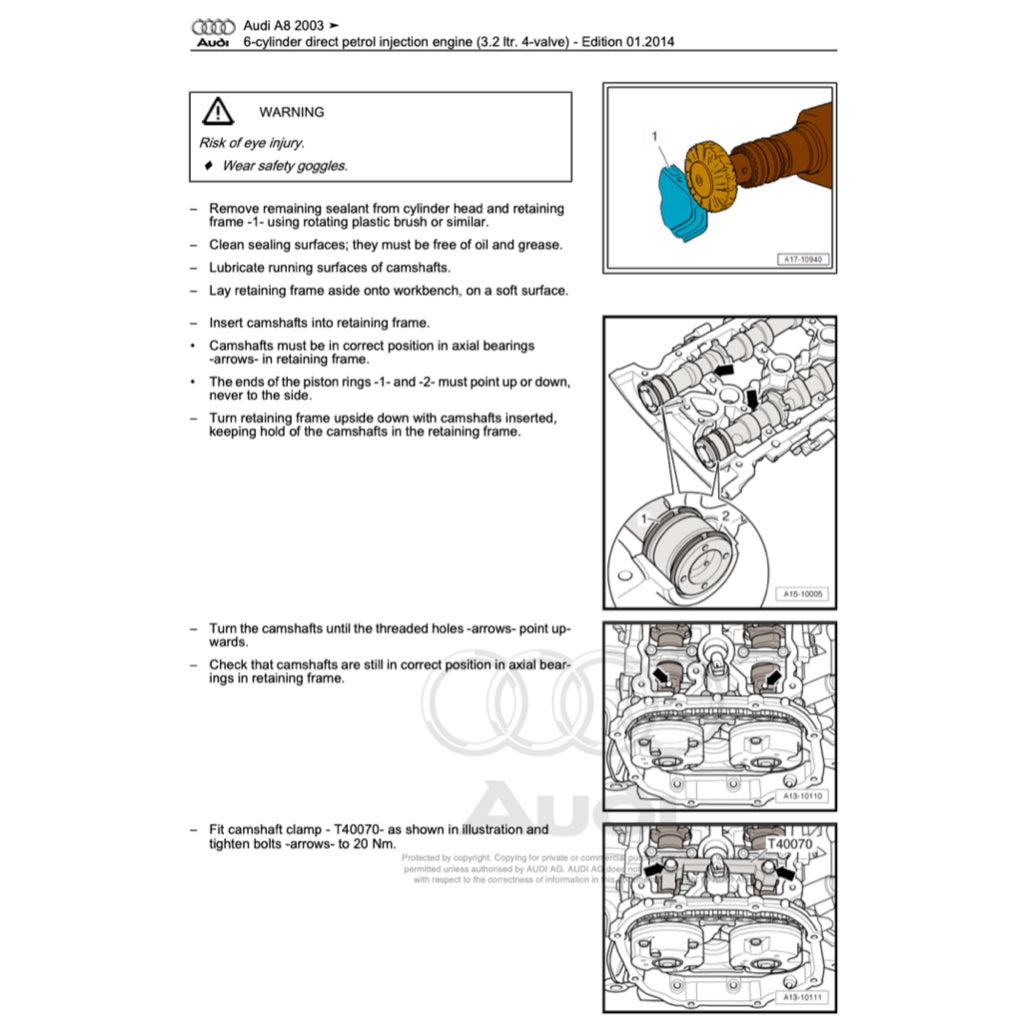 Audi A8 D3/4E 2002-2010 Full Manual Set – Repair & Maintenance Manual - page 5