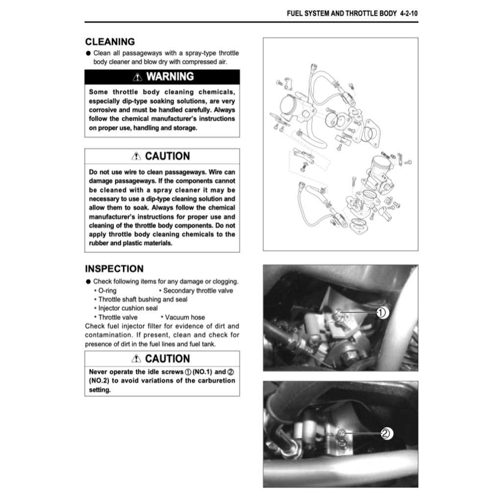Naza BLADE / HYOSUNG COMET 250R FI 2012-2018 Full Manual Set – Repair & Maintenance Manual and User Handbook - page 4
