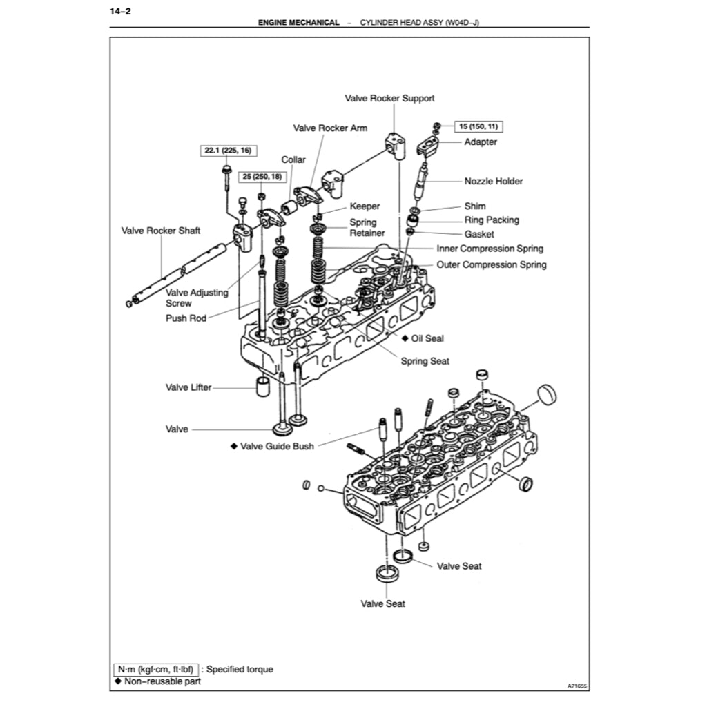 HINO Engine W04D-J Workshop Service Repair Manual - page 4