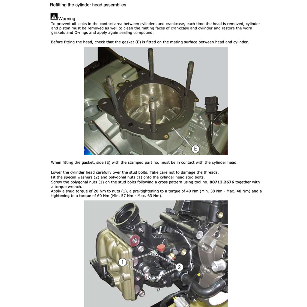 Ducati MONSTER 1200R E4 2016-2020 Full Manual Set – Repair & Maintenance Manual and Spare Parts Catalog and User Handbook - page 2