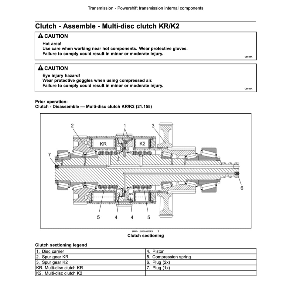 Case 1021F / 1121F Wheel Loader Workshop Repair Manual - page 5