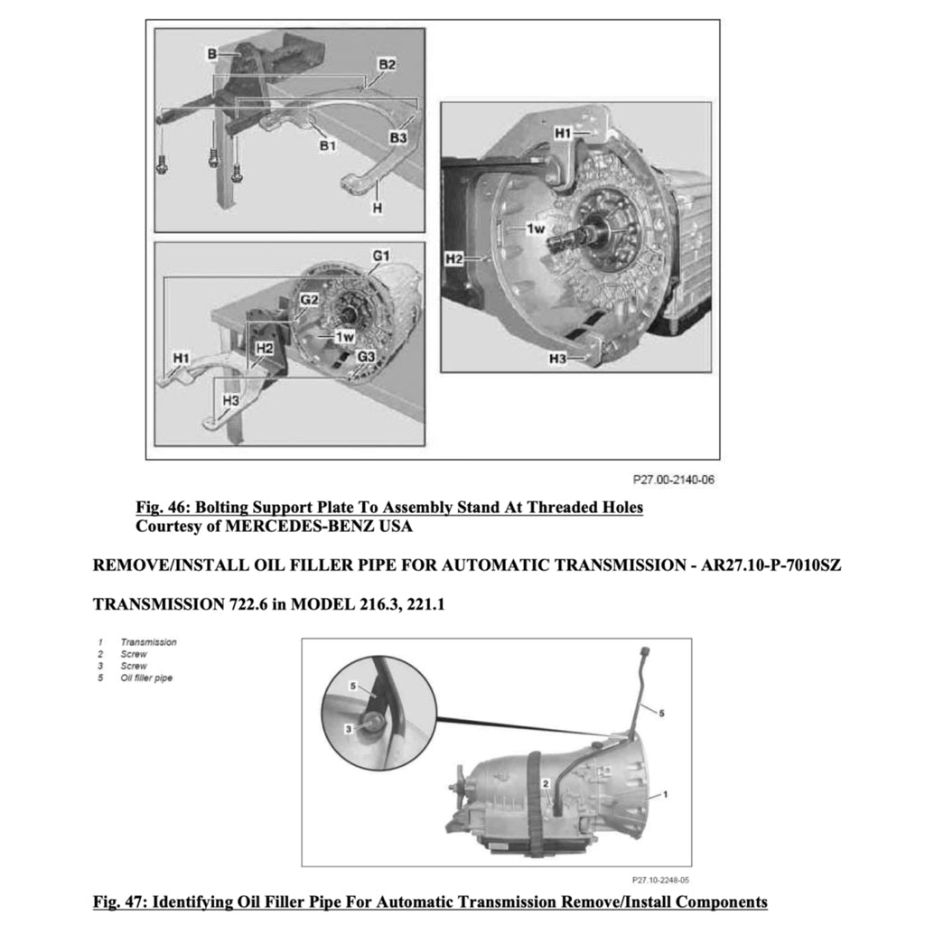 Mercedes-Benz W221 2006-2013 Full Manual Set – Repair & Maintenance Manual - page 2