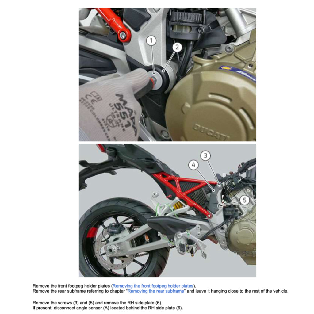 Ducati MULTISTRADA V4/S 2022+ Full Manual Set – Repair & Maintenance Manual and Spare Parts Catalog and User Handbook - page 7