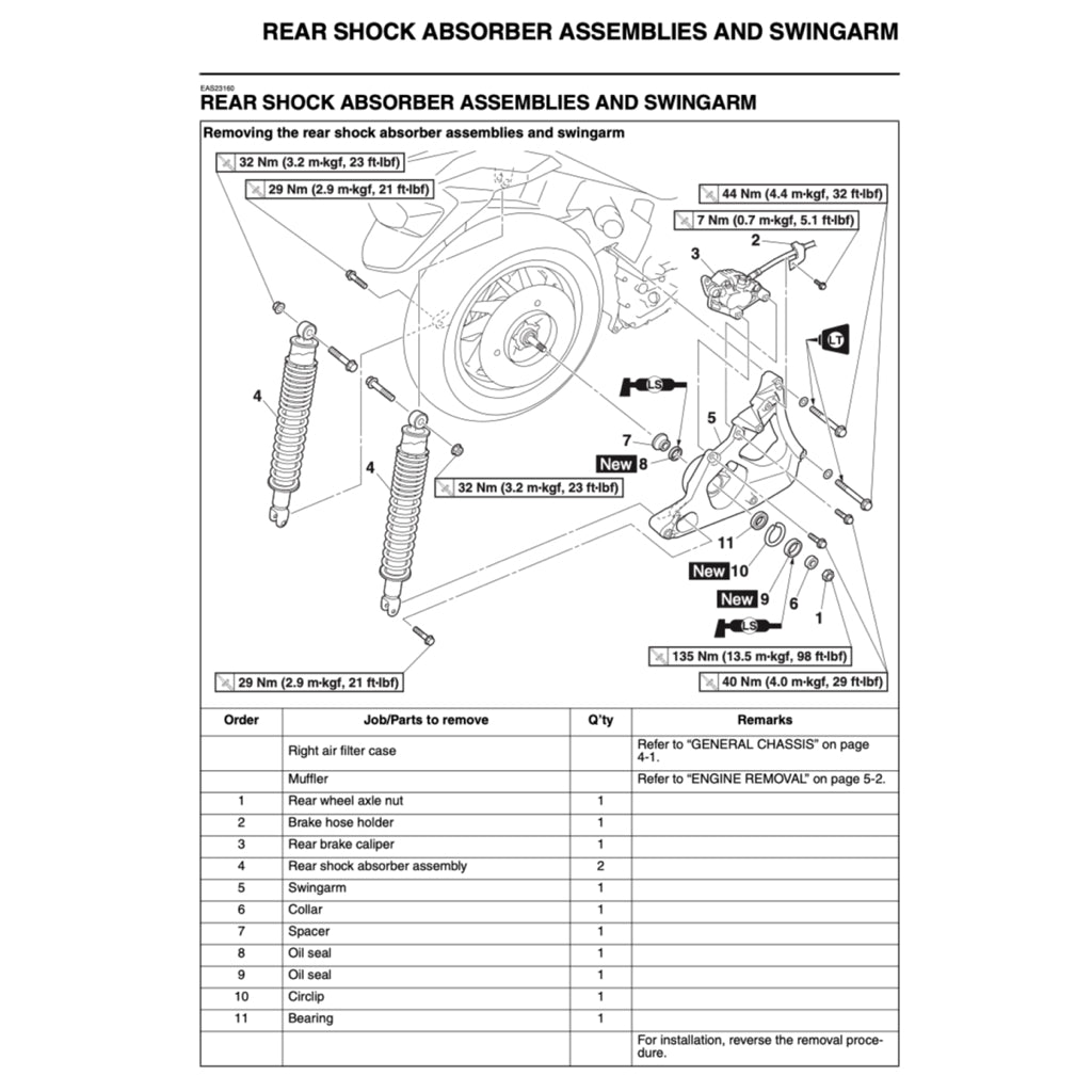 X-MAX Yamaha XMAX 400 YP400R 2013-2017 Full Manual Set – Repair & Maintenance Manual and User Handbook - page 7