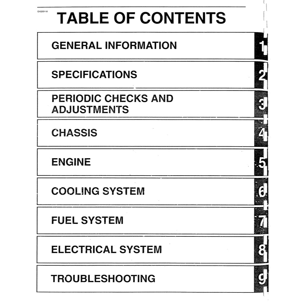 Yamaha FZ150i V1 2008-2013 Full Manual Set – Repair & Maintenance Manual and Spare Parts Catalog and User Handbook - ENGLISH and BAHASA INDONESIA - page 2