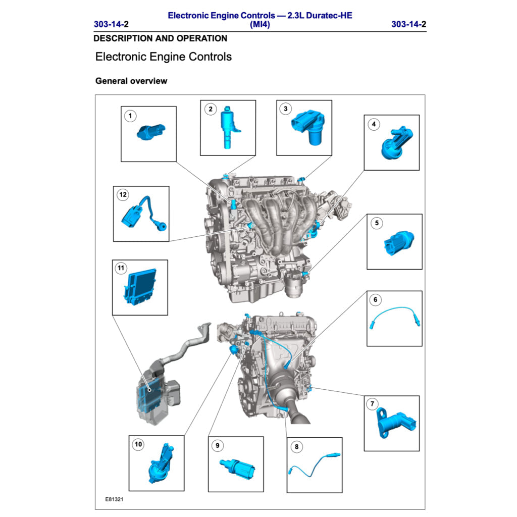Ford MONDEO MK4 2007-2014 Full Manual Set – Repair & Maintenance Manual - page 4