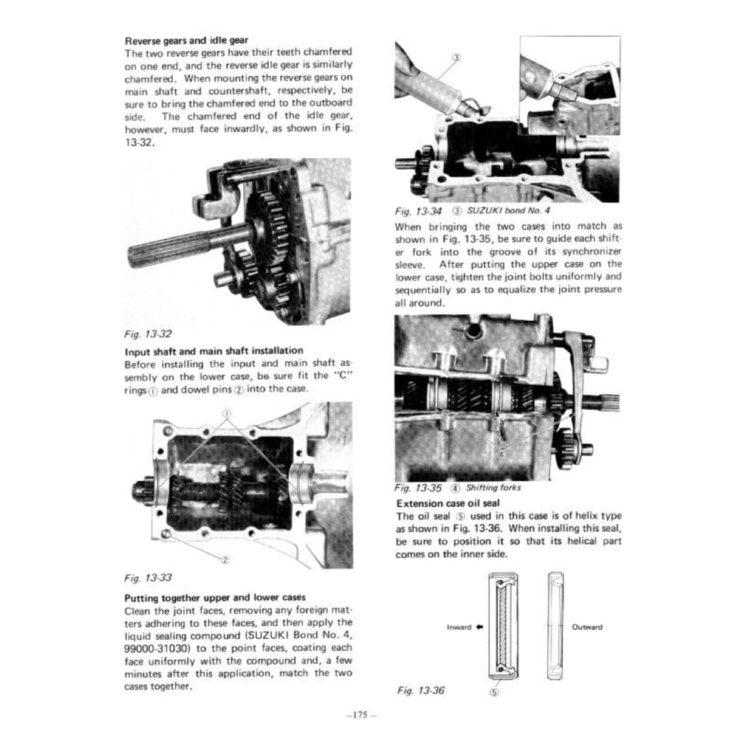 Suzuki LJ80 JIMNY 1977-1981 Full Manual Set – Repair & Maintenance Manual and Spare Parts Catalog - page 7