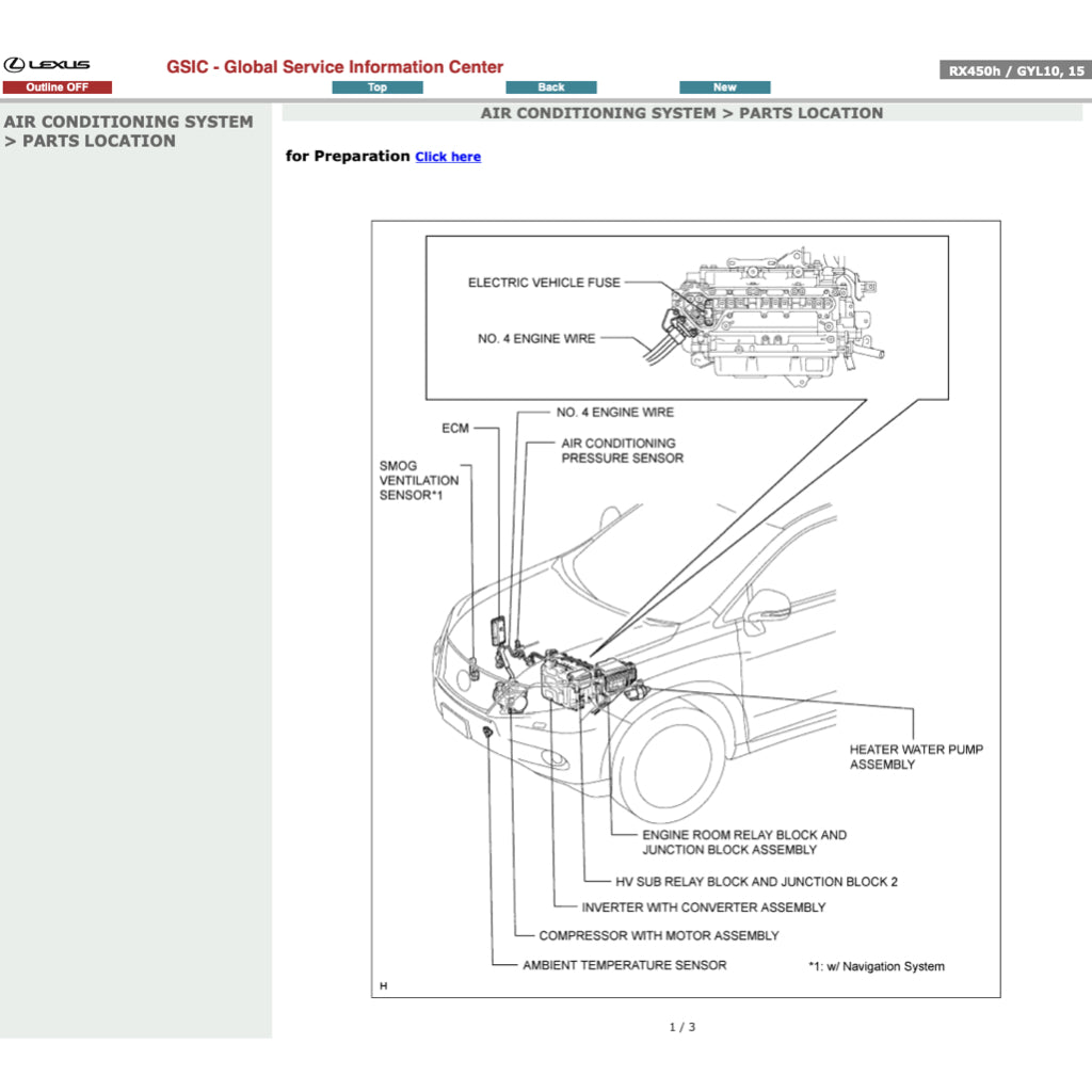 Lexus RX450h GYL10/15 2009-2015 Full Manual Set – Repair & Maintenance Manual - page 3