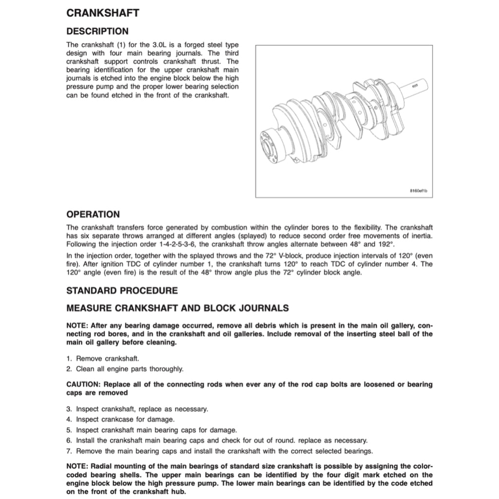 Mercedes-Benz Engine OM642 Service Repair Manual - page 5