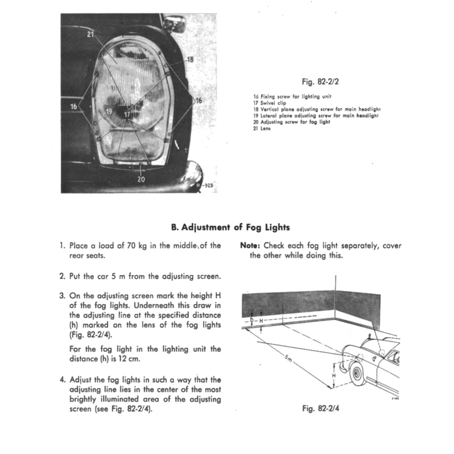 Mercedes-Benz W111 1959-1971 Full Manual Set – Repair & Maintenance Manual - page 6