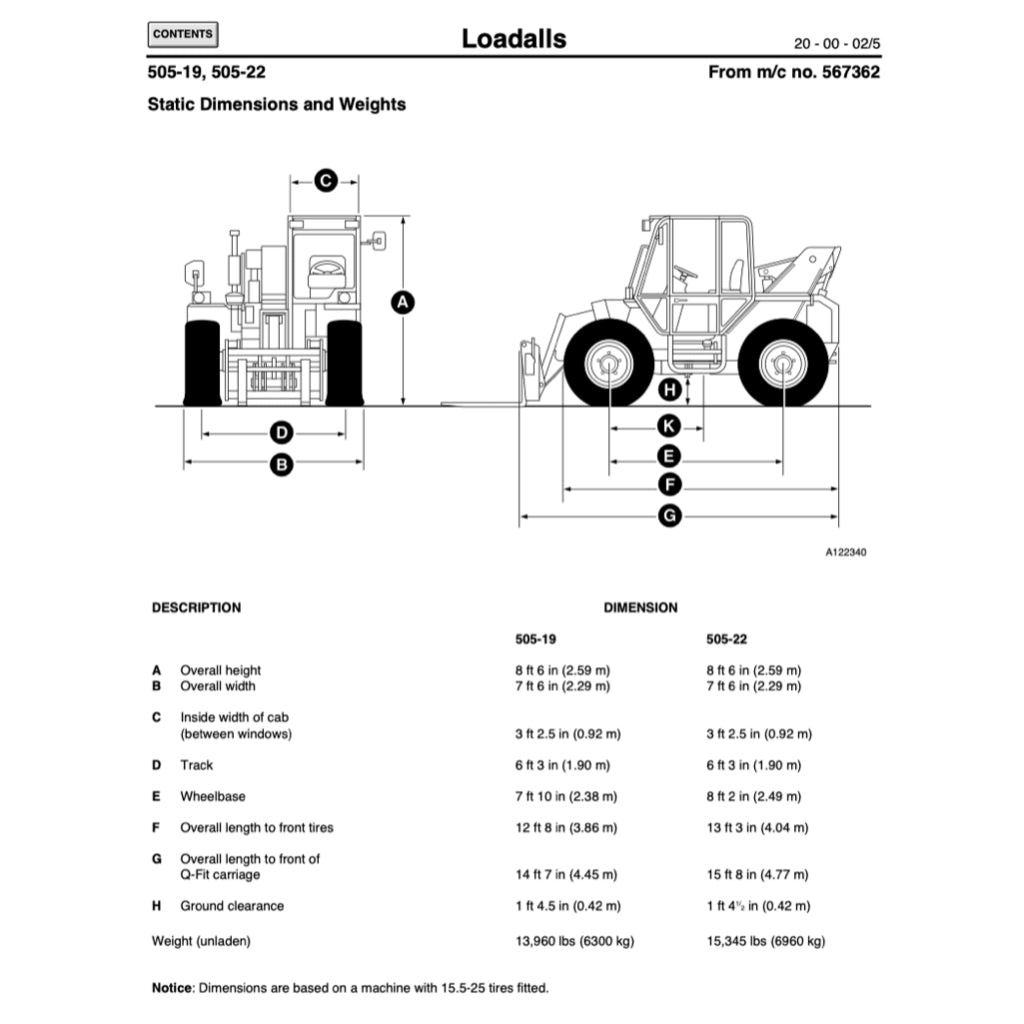 JCB Service DATA BOOK 1992-2003 Full Manual Set – LOADERS / EXCAVATORS / RTFL / FASTRAC - page 7