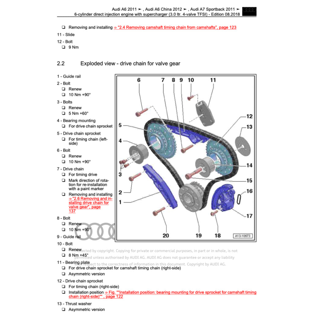 Audi A7 4G8 2011-2018 Full Manual Set – Repair & Maintenance Manual - page 4