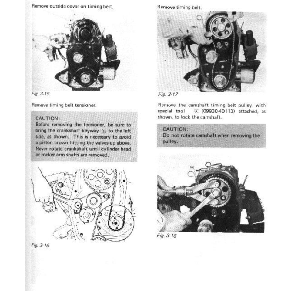 Suzuki LJ80 JIMNY 1977-1981 Full Manual Set – Repair & Maintenance Manual and Spare Parts Catalog - page 4