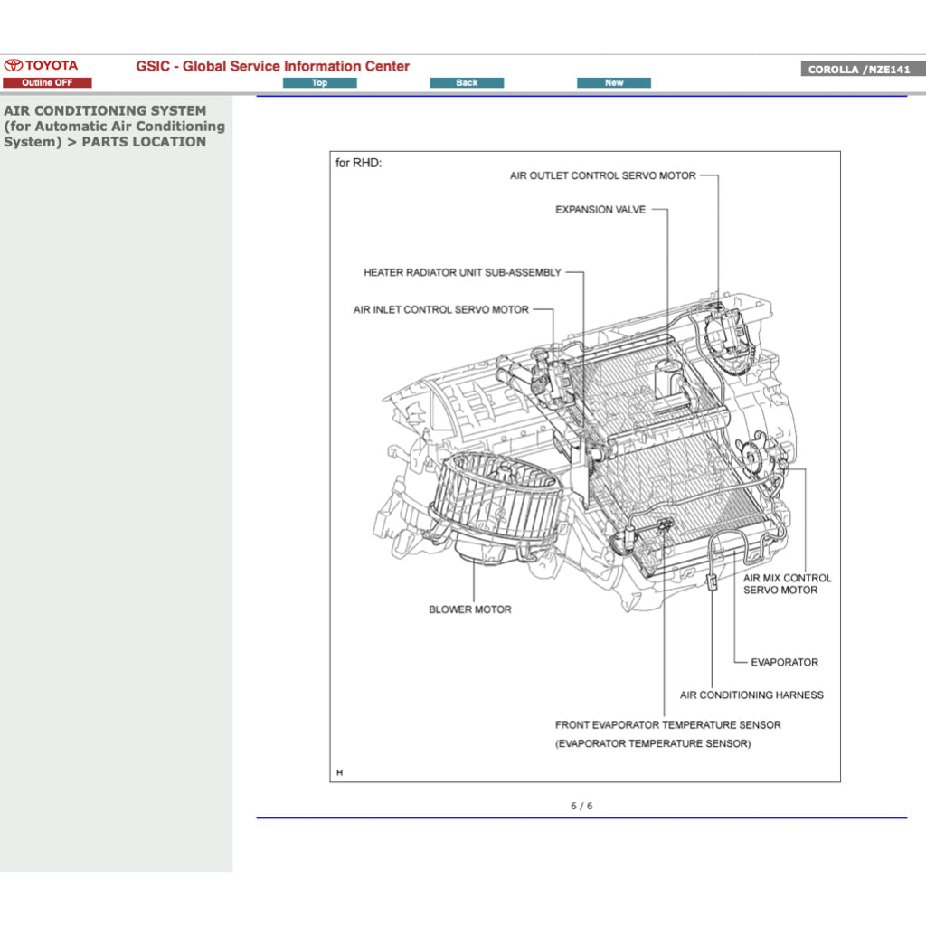 Toyota COROLLA ALTIS E141 2010-2013 Full Manual Set – Service WORKBOOK Workshop Manual - page 5