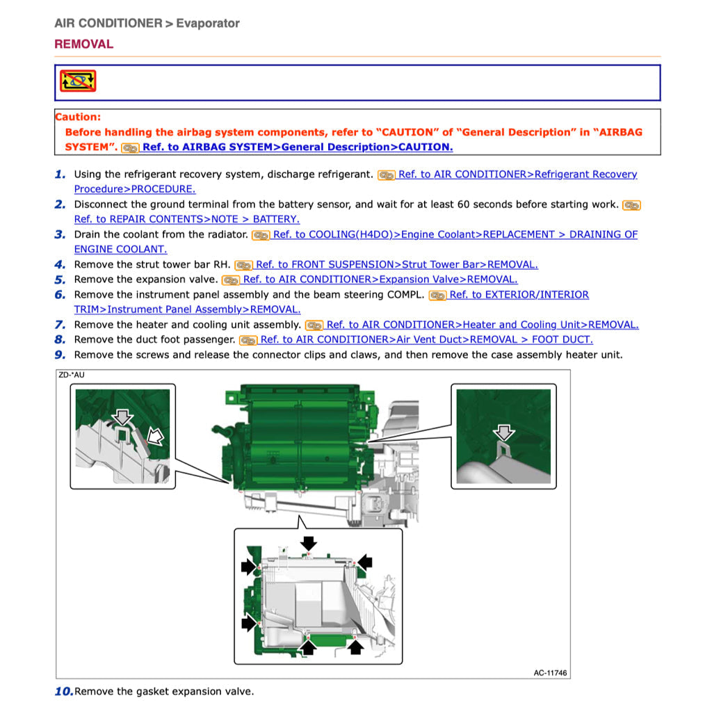 Subaru BRZ ZD8 2021+ Full Manual Set – Repair & Maintenance Manual and Spare Parts Catalog - page 4